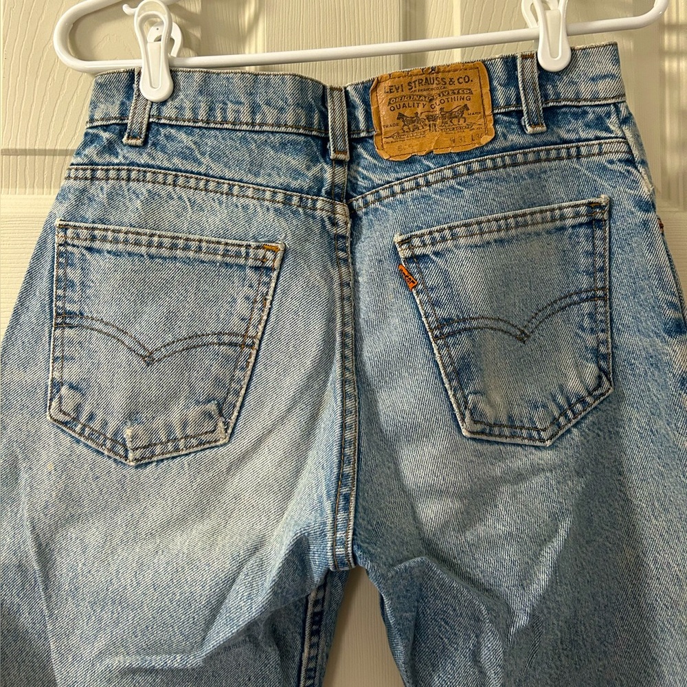 Levi’s vintage orange tab 505 regular jeans